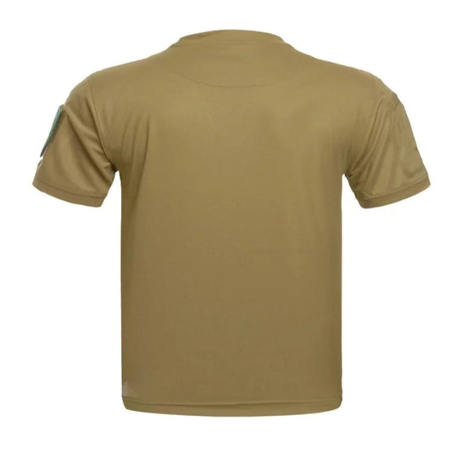 Men’s Lapel T-Shirt – Breathable Outdoor Top