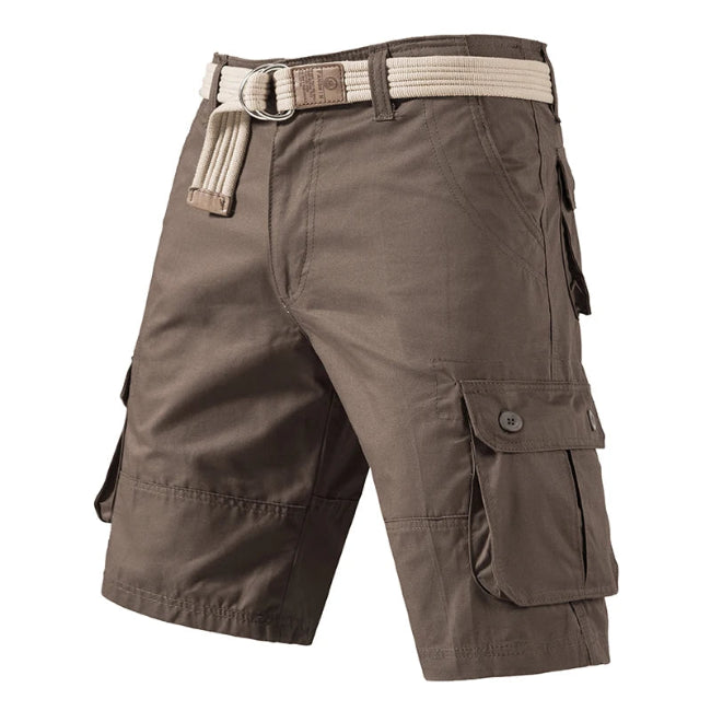 Kavell Men's Cargo Knee Shorts – Cotton Fit