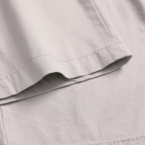 Kavell Cotton Cargo Trousers Elastic