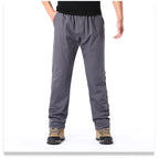 Kavell Cotton Cargo Trousers Elastic