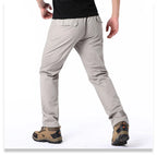 Kavell Cotton Cargo Trousers Elastic