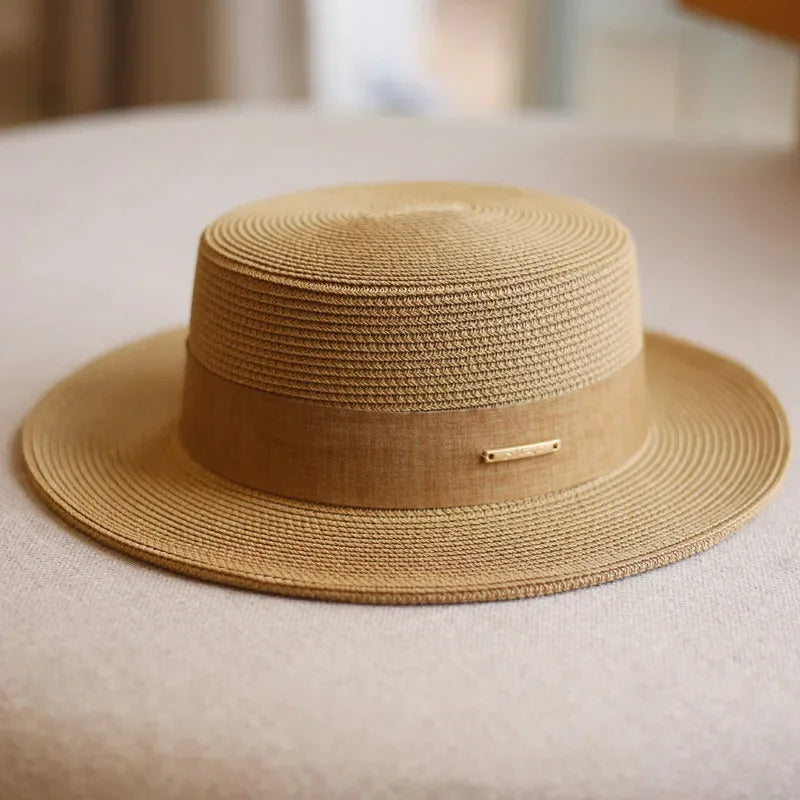 Kavell Hat – Elegância Francesa em Palha