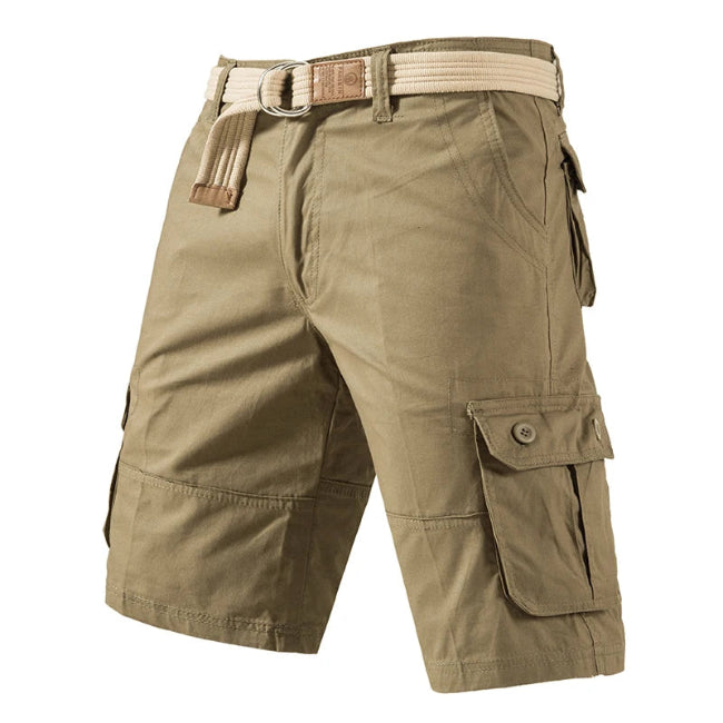 Kavell Men's Cargo Knee Shorts – Cotton Fit