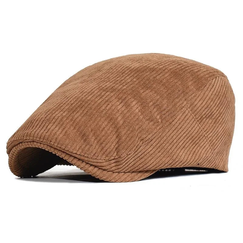 Kavell Heritage – Boina Corduroy Estilo Inglês