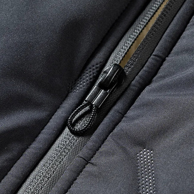 Kavell Padded Cotton Gilet with Stand Collar