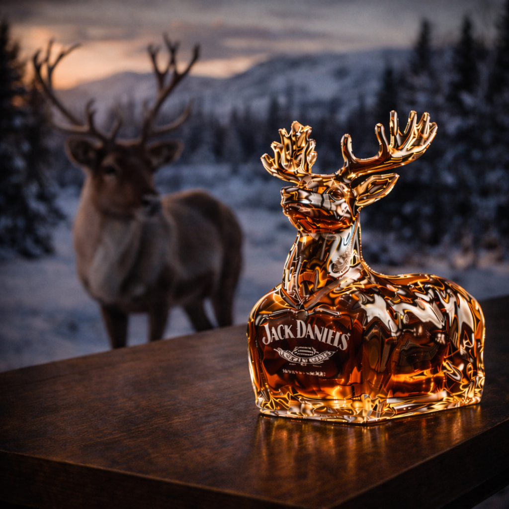 Jack Daniel's Whisky - Christmas Reindeer Edition: The Perfect Holiday Gift