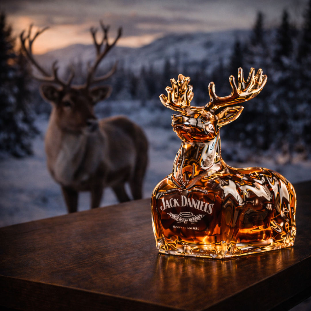 Jack Daniel's Whisky - Christmas Reindeer Edition: The Perfect Holiday Gift