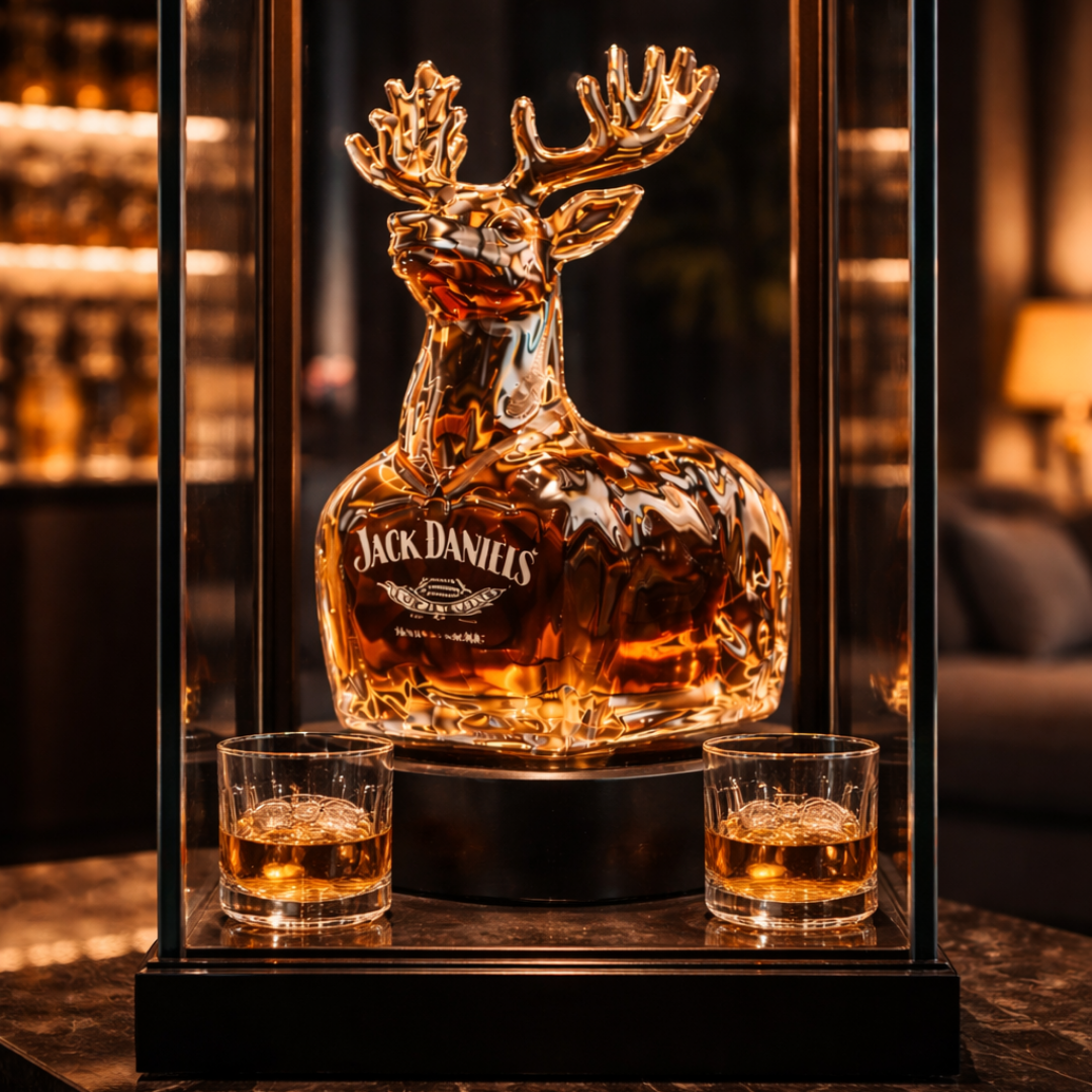 Jack Daniel's Whisky - Christmas Reindeer Edition: The Perfect Holiday Gift