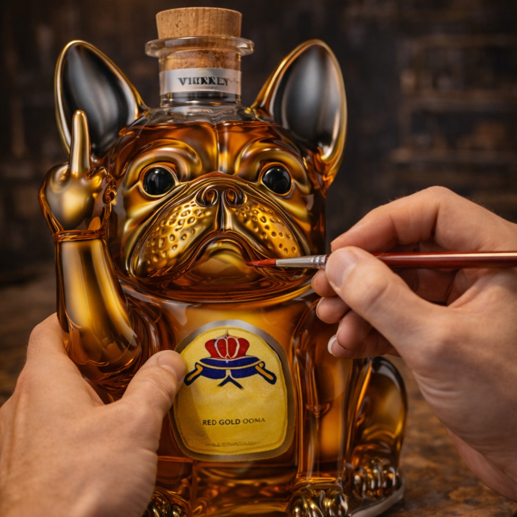 Whisky Flask - Four-Legged Friends Edition