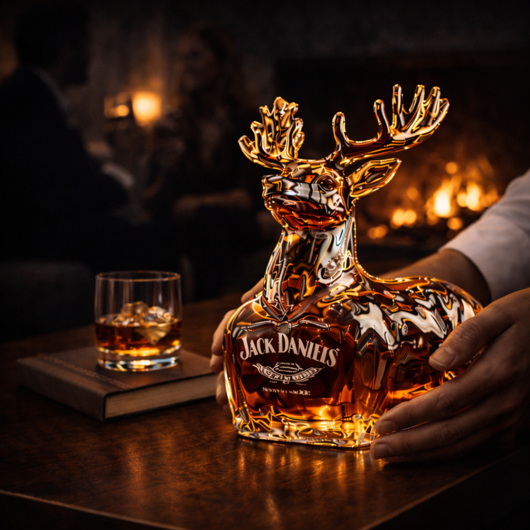 Jack Daniel's Whisky - Christmas Reindeer Edition: The Perfect Holiday Gift