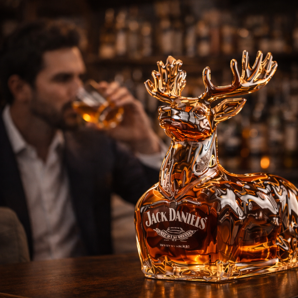 Jack Daniel's Whisky - Christmas Reindeer Edition: The Perfect Holiday Gift