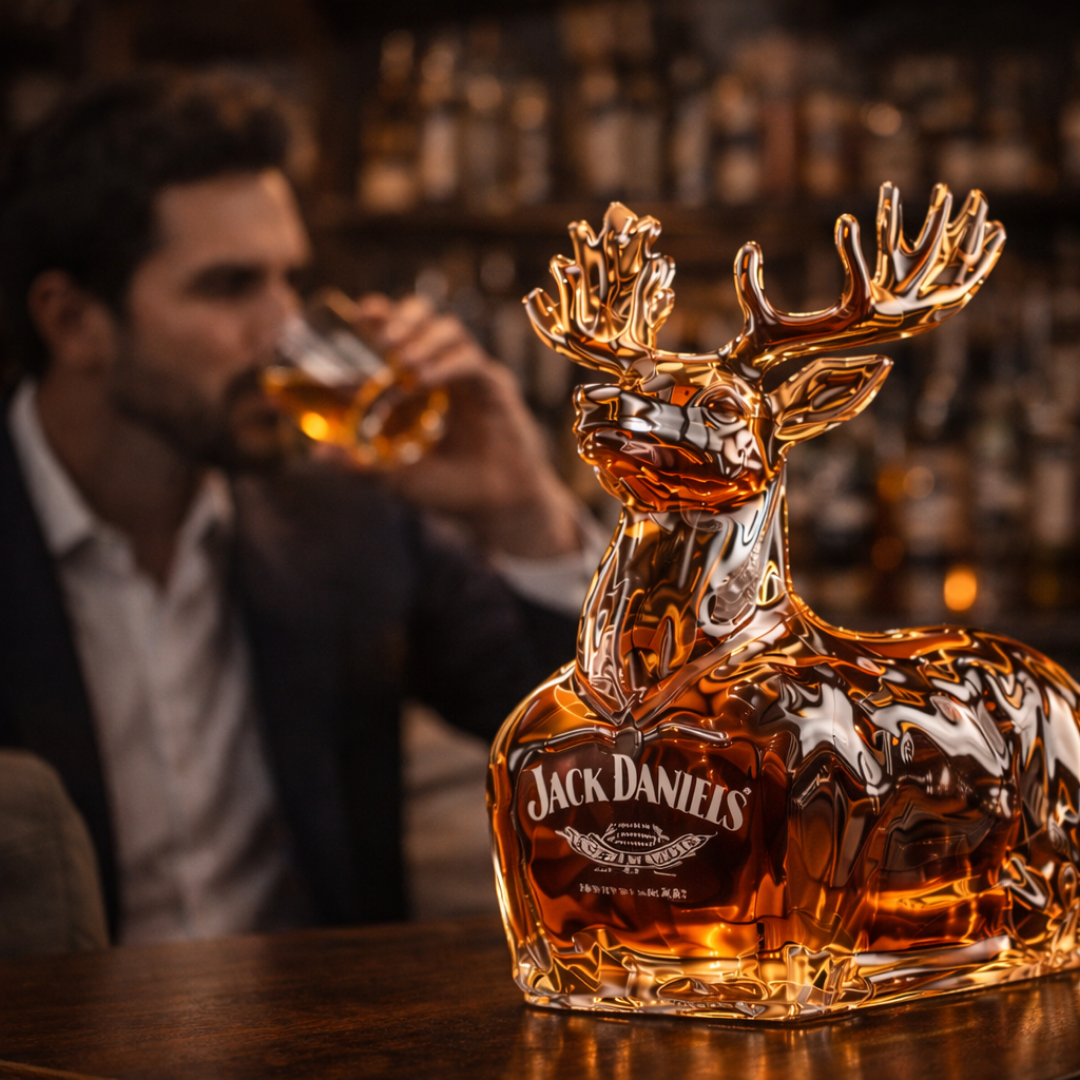 Jack Daniel's Whisky - Christmas Reindeer Edition: The Perfect Holiday Gift