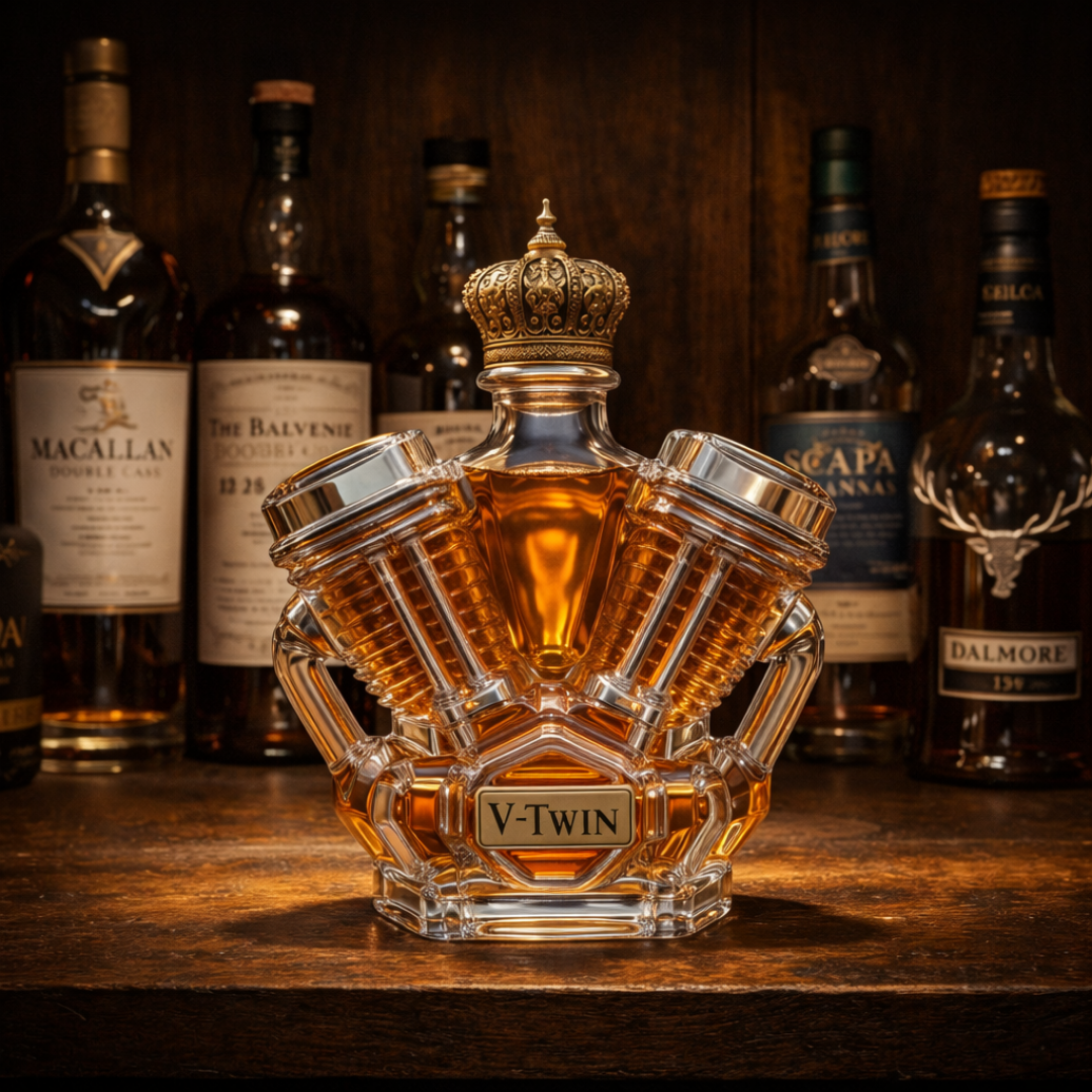 V8 Edition Whisky Flask