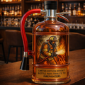 Decorative Whisky Bottle - Fire Extinguisher Design