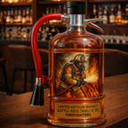 Decorative Whisky Bottle - Fire Extinguisher Design