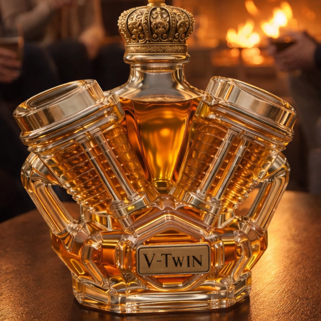 V8 Edition Whisky Flask
