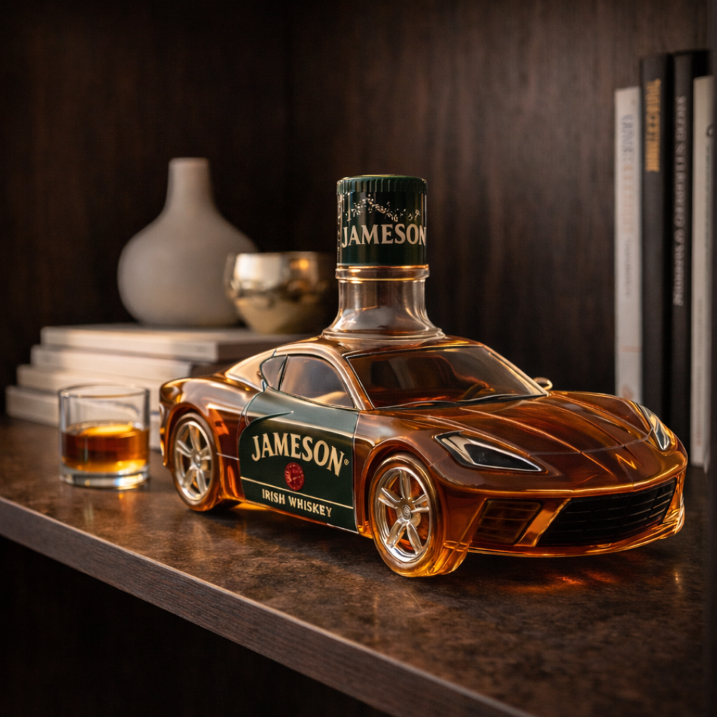 Corvette Edition Whisky Bottle