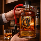 Decorative Whisky Bottle - Fire Extinguisher Design