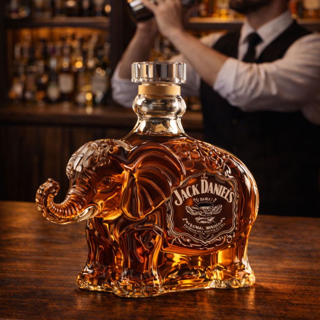 Jack Daniel's Whisky - Elephant Edition Bottle