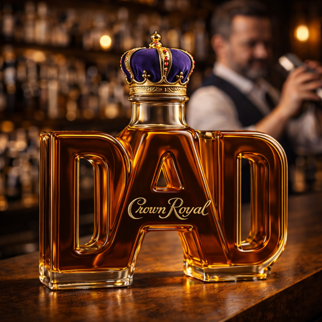 Jack Daniel's Whisky Flask - Dad Edition