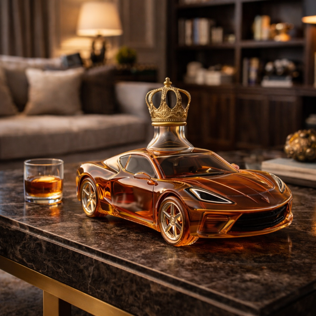 Corvette Edition Whisky Bottle
