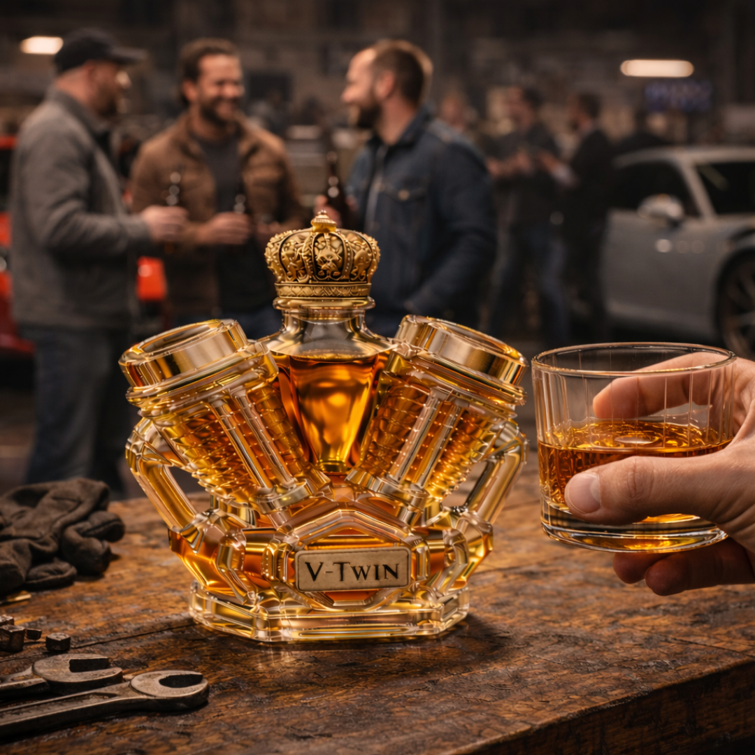 V8 Edition Whisky Flask