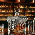 'Motor' Whisky Bottle - The Elegance of Speed